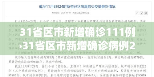 31省区市新增确诊111例›31省区市新增确诊病例21例_ 31省区市新增确诊111例›31省区市新增确诊病例21例_