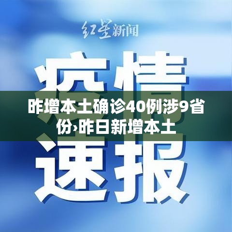 昨增本土确诊40例涉9省份›昨日新增本土 昨增本土确诊40例涉9省份›昨日新增本土