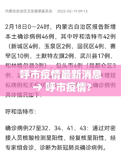 呼市疫情最新消息 → 呼市疫情? 呼市疫情最新消息 → 呼市疫情?