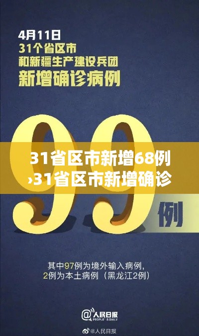 31省区市新增68例›31省区市新增确诊病例62例 31省区市新增68例›31省区市新增确诊病例62例