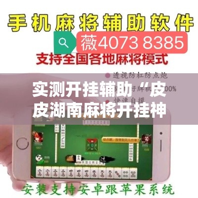 实测开挂辅助“皮皮湖南麻将开挂神器	”透视开挂辅助教程