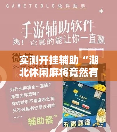 实测开挂辅助“湖北休闲麻将竟然有挂	”科技辅助神器手机版教程