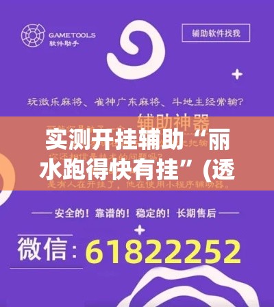 实测开挂辅助“丽水跑得快有挂	”(透视挂)辅助透视教程