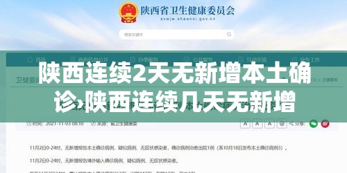 陕西连续2天无新增本土确诊›陕西连续几天无新增 陕西连续2天无新增本土确诊›陕西连续几天无新增