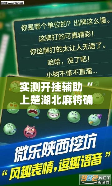 实测开挂辅助“上楚湖北麻将确实真的有挂	”透视开挂辅助教程
