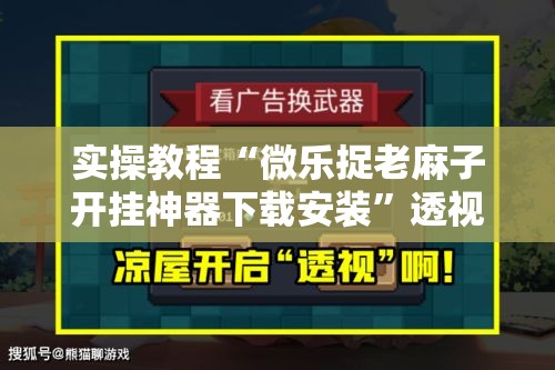 实操教程“微乐捉老麻子开挂神器下载安装	”透视开挂辅助教程