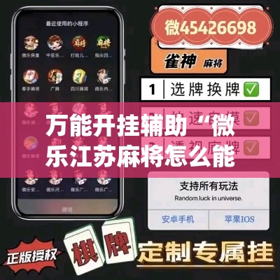万能开挂辅助“微乐江苏麻将怎么能赢”(透视挂)辅助透视教程