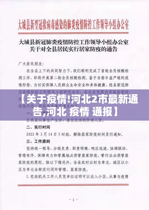 【关于疫情!河北2市最新通告,河北 疫情 通报】 【关于疫情!河北2市最新通告,河北 疫情 通报】
