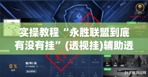 实操教程“永胜联盟到底有没有挂”(透视挂)辅助透视教程