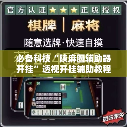必备科技“陕麻圈辅助器开挂”透视开挂辅助教程