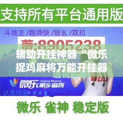 辅助开挂神器“微乐捉鸡麻将万能开挂器(辅助神器)开挂详细教程 辅助开挂神器“微乐捉鸡麻将万能开挂器(辅助神器)开挂详细教程
