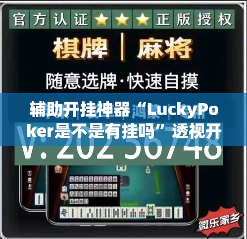 辅助开挂神器“LuckyPoker是不是有挂吗”透视开挂辅助教程