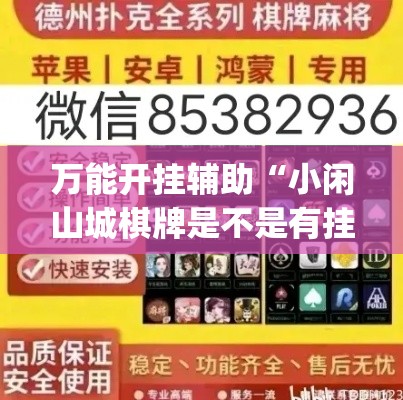 万能开挂辅助“小闲山城棋牌是不是有挂”(透视挂)辅助透视教程