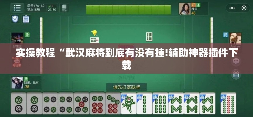 实操教程“武汉麻将到底有没有挂!辅助神器插件下载 实操教程“武汉麻将到底有没有挂!辅助神器插件下载