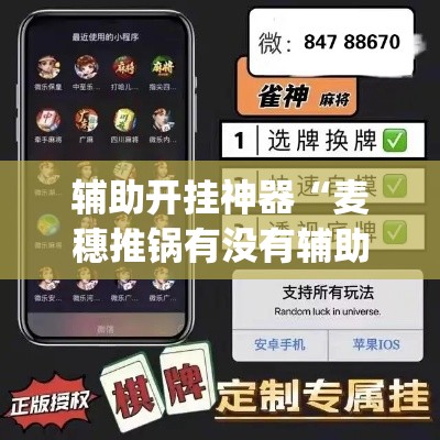 辅助开挂神器“麦穗推锅有没有辅助	”(透视挂)辅助透视教程