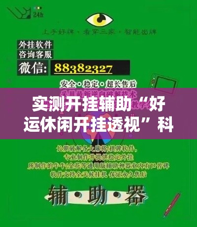 实测开挂辅助“好运休闲开挂透视	”科技辅助神器手机版教程