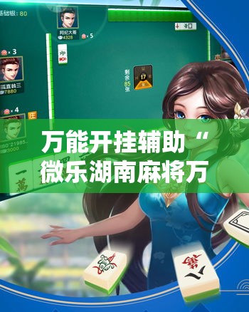 万能开挂辅助“微乐湖南麻将万能开挂器免费	”透视开挂辅助教程