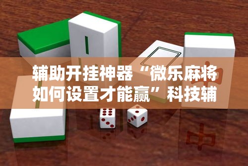 辅助开挂神器“微乐麻将如何设置才能赢”科技辅助神器手机版教程