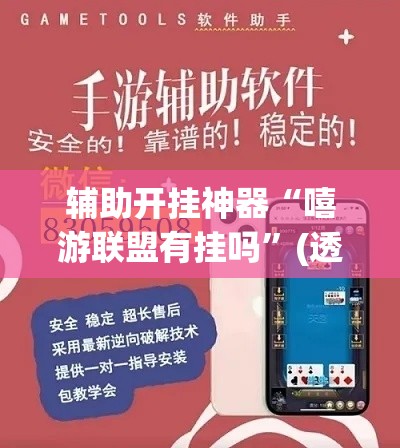 辅助开挂神器“嘻游联盟有挂吗”(透视挂)辅助透视教程