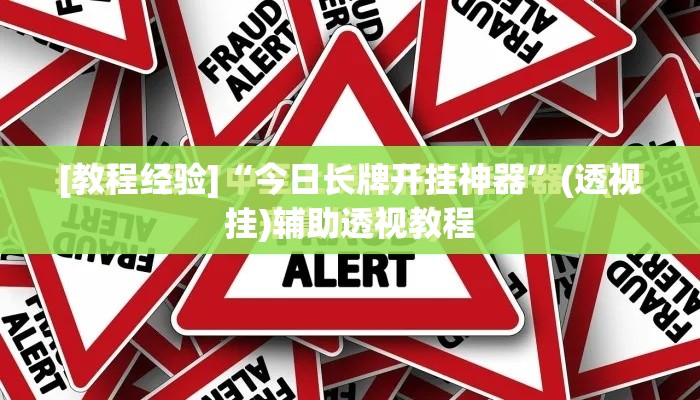 [教程经验]“今日长牌开挂神器”(透视挂)辅助透视教程