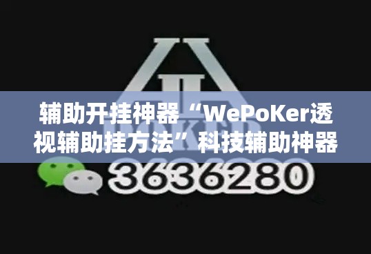辅助开挂神器“WePoKer透视辅助挂方法	”科技辅助神器手机版教程
