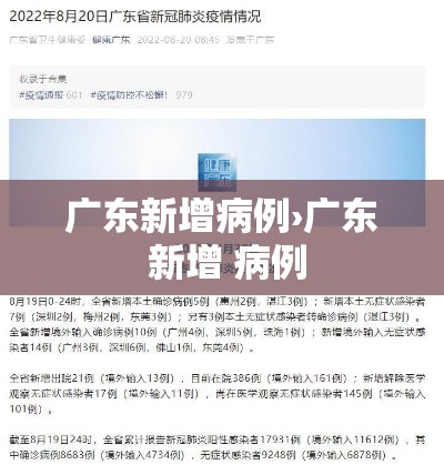广东新增病例›广东 新增 病例 广东新增病例›广东 新增 病例