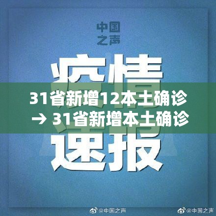 31省新增12本土确诊 → 31省新增本土确诊11例