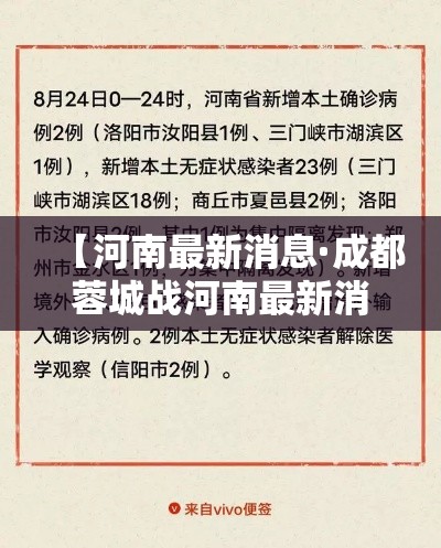 【河南最新消息·成都蓉城战河南最新消息】 【河南最新消息·成都蓉城战河南最新消息】