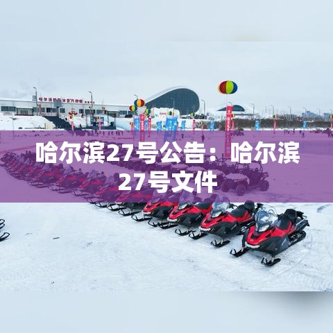 哈尔滨27号公告：哈尔滨27号文件