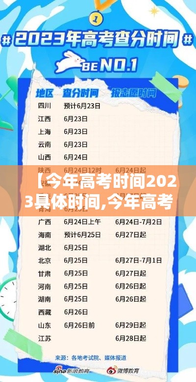【今年高考时间2023具体时间,今年高考时间2023具体时间是多少】 【今年高考时间2023具体时间,今年高考时间2023具体时间是多少】