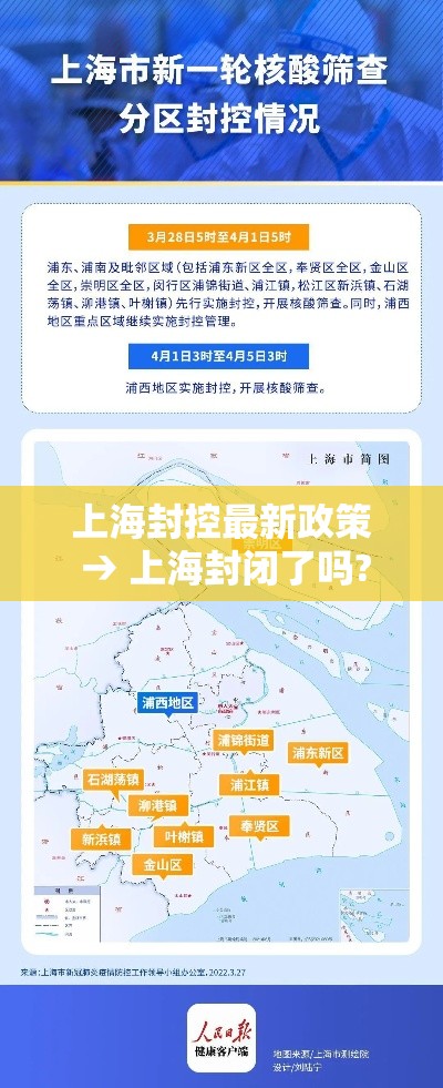 上海封控最新政策 → 上海封闭了吗?
